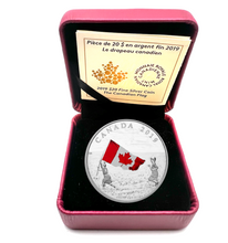 2019 Canada 20 Dollars Fine Silver, The Canadian Flag