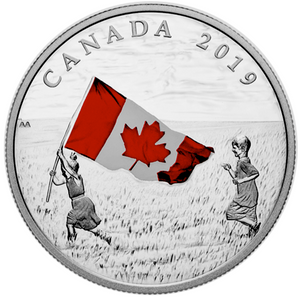 2019 Canada 20 Dollars Fine Silver, The Canadian Flag