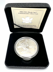 2006 Canada Fine Silver $5 FIFA "World Cup" 2003