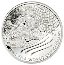 2006 Canada Fine Silver $5 FIFA "World Cup" 2003