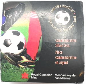 2006 Canada Fine Silver $5 FIFA "World Cup" 2003