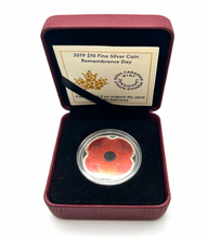 2019 Canada Fine Silver $10 Remembrance Day