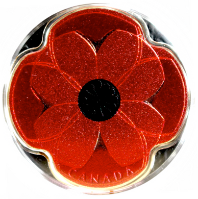 2019 Canada Fine Silver $10 Remembrance Day