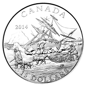 2014 $15 Fifteen Dollars Exploring Canada-The Arctic Expedition