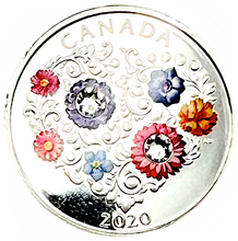 2020 Canada 3$ Fine Silver Coin - Celebration of Love