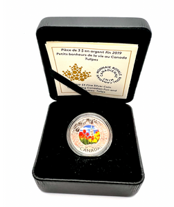 2019 Canada 3$ Fine Silver Coin - Celebrating Fun and Festivities-Tulips