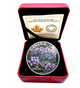 2017 $15 Fifteen Dollars Celebrating of Spring-Lilac Blossoms