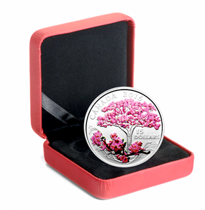 2016 $15 Fifteen Dollars Celebrating of Spring-Cherry Blossoms