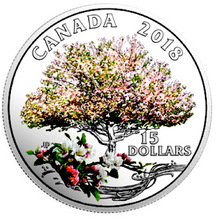 2018 $15 Fifteen Dollars Celebrating of Spring-Apple Blossoms