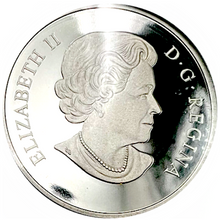 2014 $15 Dollars Fine Silver Coin-Maple of Longevity