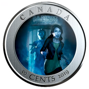 2019 Nickel Half Dollar-50 Cents -Spooky-Hi Ottawa Jail Hostel