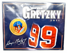 2011 Canada Copper plated Steel Quarter - 25 Cents Wayne Gretzky