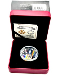 2018 Canada 20 Dollars Fine Silver Coin, 150th Anniversary of the Royal Astronomical Society of Canada