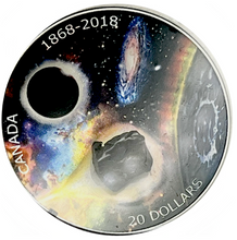 2018 Canada 20 Dollars Fine Silver Coin, 150th Anniversary of the Royal Astronomical Society of Canada