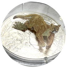 2017 Canada 20 Dollars Fine Silver Coin, Three-Dimensional Leaping Cougar