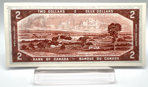 1954 Bank of Canada Two Dollars AU Serial-MB 5349163