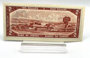 1954 Bank of Canada Two Dollars EF Serial-AG 9269389