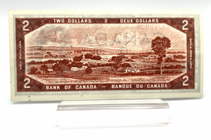 1954 Bank of Canada Two Dollars AU Serial-XB 3779628