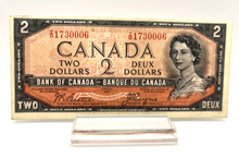 1954 Bank of Canada Two Dollars  EF-40 Devil's Face Serial-IB 1730006