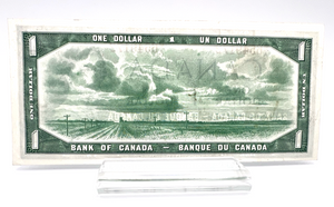 1954 Bank of Canada One Dollars VF-30  Devil's Face Serial-MA 6549172