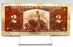 1937 Bank of Canada Two Dollars VF-20 Osborne Serial-BB 8715245