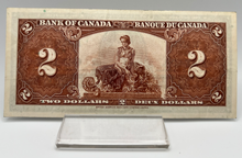 1937 Bank of Canada Two Dollars EF-40 Serial-RB 3001623