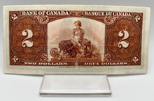 1937 Bank of Canada Two Dollars EF-40 Serial-KR 1378381