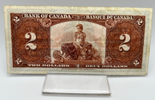 1937 Bank of Canada Two Dollars VF-30 Serial-AR 0964152