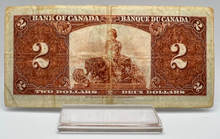 1937 Bank of Canada Two Dollars F-12 Serial-JR 2594328