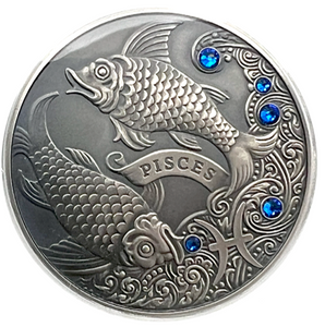 2013 Republic of Belarus Signs of Zodiac 20 Rubles-Pisces