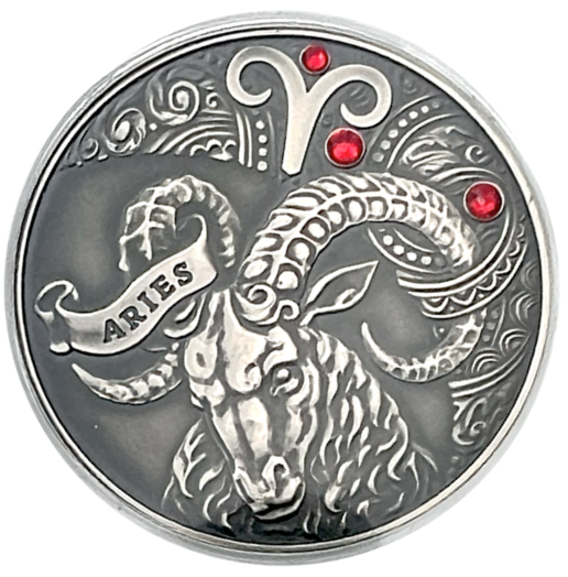 2014 Republic of Belarus Signs of Zodiac 20 Rubles-Aries