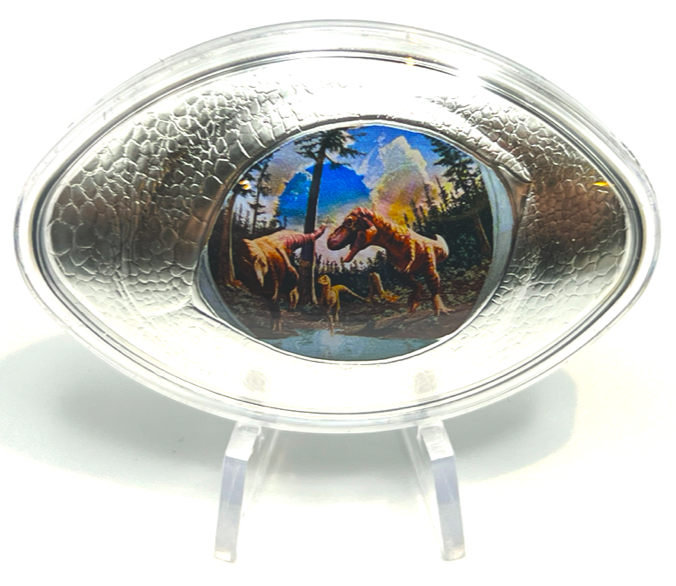 2025 Canada 20 Dollars 1 oz.  Fine Silver Coin, Dinosaur Eye