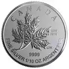 2020 Silver Maple Leaf Fractional Set-O Canada