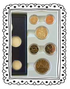1981 6 Coin Specimen Set-Voyageur