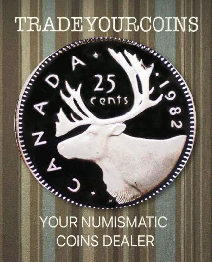 1982 Canada Nickel Quarter Proof Caribou - 25 Cents
