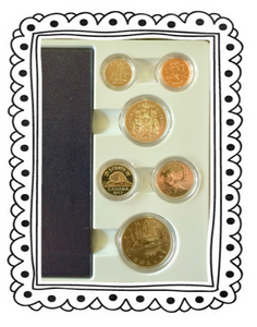 1983 6 Coin Specimen Set-Voyageur