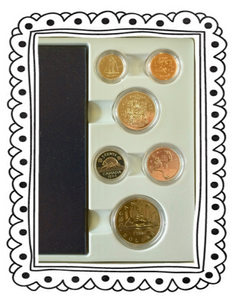 1984 6 Coin Specimen Set-Voyageur