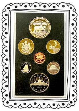 1985 Proof Set-National Parks Centennial