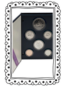 1987 6 Coin Specimen Set-Voyageur