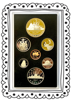 1987 Proof Set-John Davis