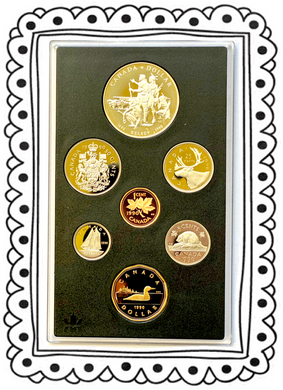 1990 Proof Set-Henry Kelsey Tricentennial