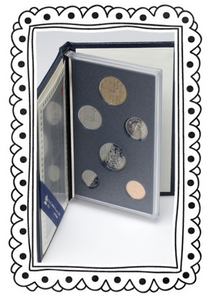 1990 6 Coin Specimen Set-Loon