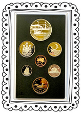 1991 Proof Set-175th Anniversary of the Frontenac