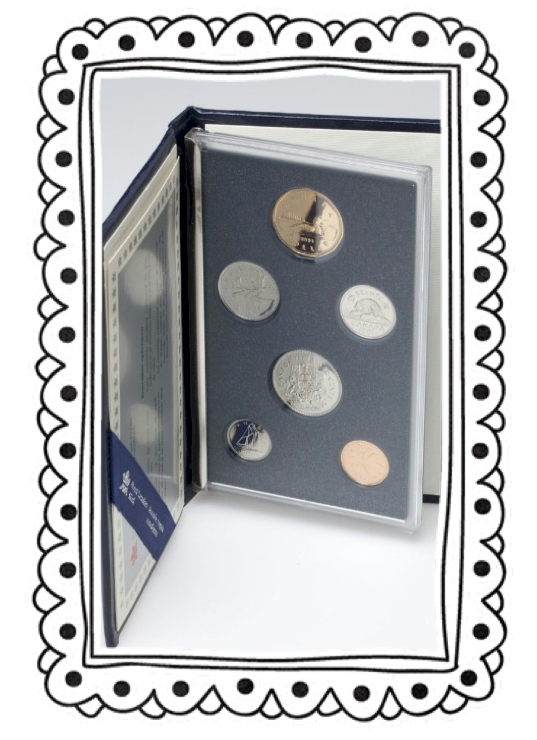 1991 6 Coin Specimen Set-Loon