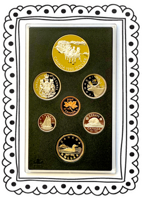 1992 Proof Set-Kingston to York Stagecoach