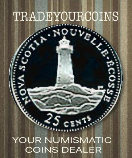 1992 Canada Silver Quarter Proof  - 25 Cents Commemorative Nova Scotia