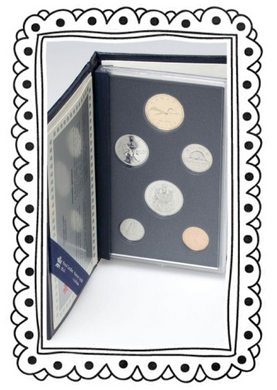 1992 6 Coin Specimen Set-Loon