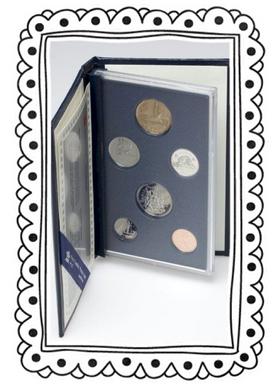 1995 6 Coin Specimen Set-Loon