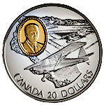 1995 Canada 20$ Fleet 80 Canuck-Aviation commemoratives Series two, Coin # 1
