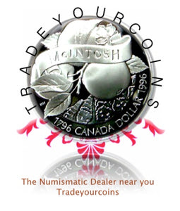 1996 Canada Silver Proof Dollar-200th Anni. John Macintosh